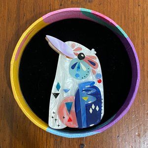 Erstwilder Pete Cromer The Kooky Kookaburra Bird Brooch